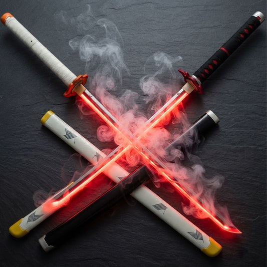 Demon Slayer RGB LED & Mist Katana Replica (104 cm)(Select Variant)