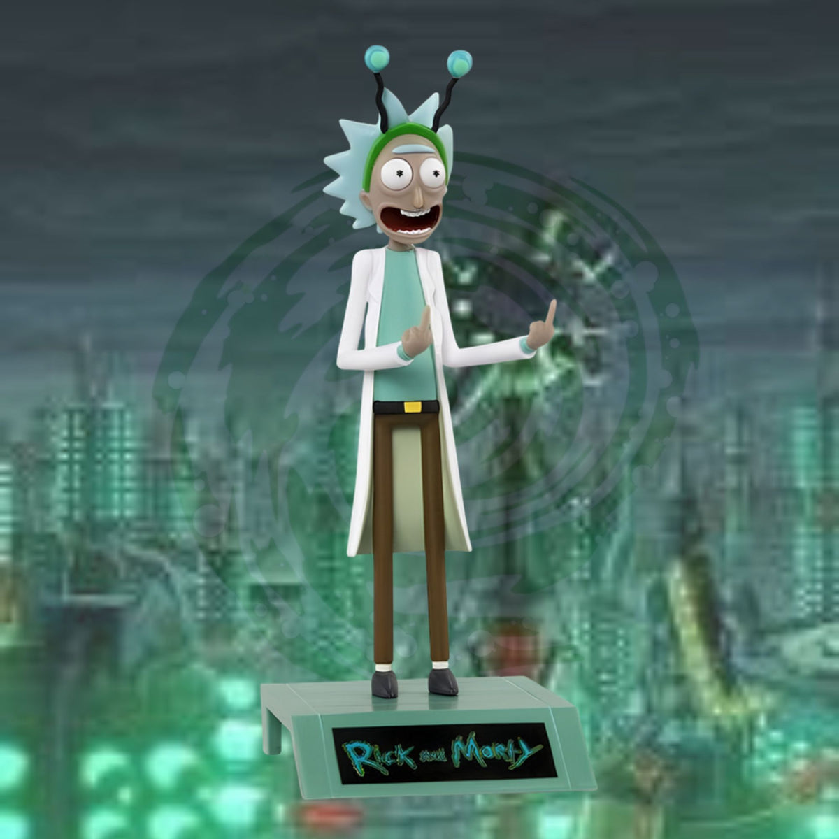 Alien Rick Peace Among Worlds Collectible Figure | Rick and Morty