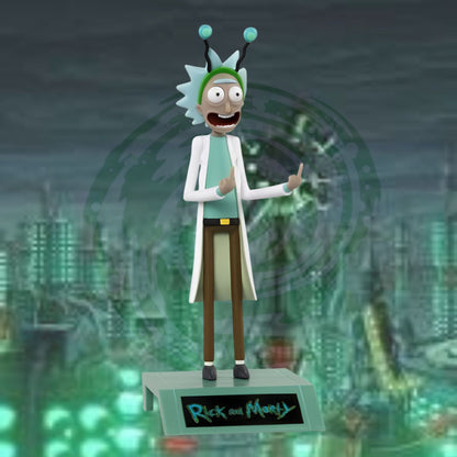 Alien Rick Peace Among Worlds Collectible Figure | Rick and Morty