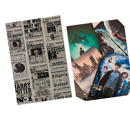 Harry Potter Postcards (9"x16", 300 gsm thick premium card-paper) - Set of 12