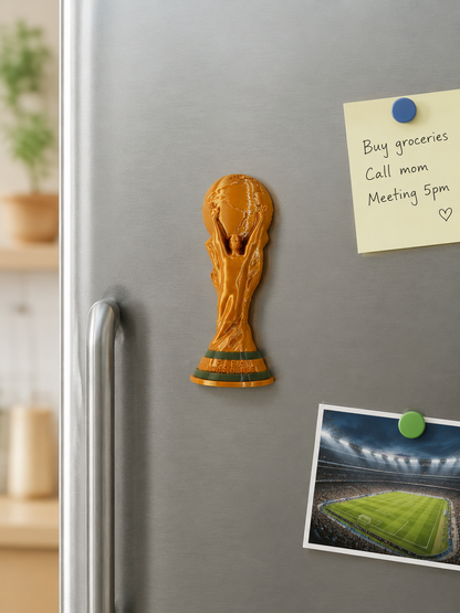 World Cup Trophy Fridge Magnet (8 cm) | FIFA