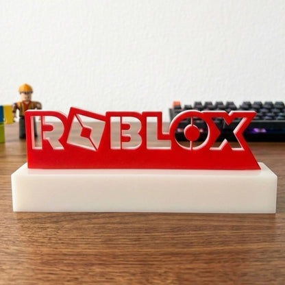 Roblox Dual Colour Tabletop Logo (20*6*3 cm)