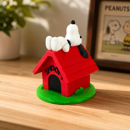 Snoopy Thinking on Hut (9*7*7 cm) | The Peanuts