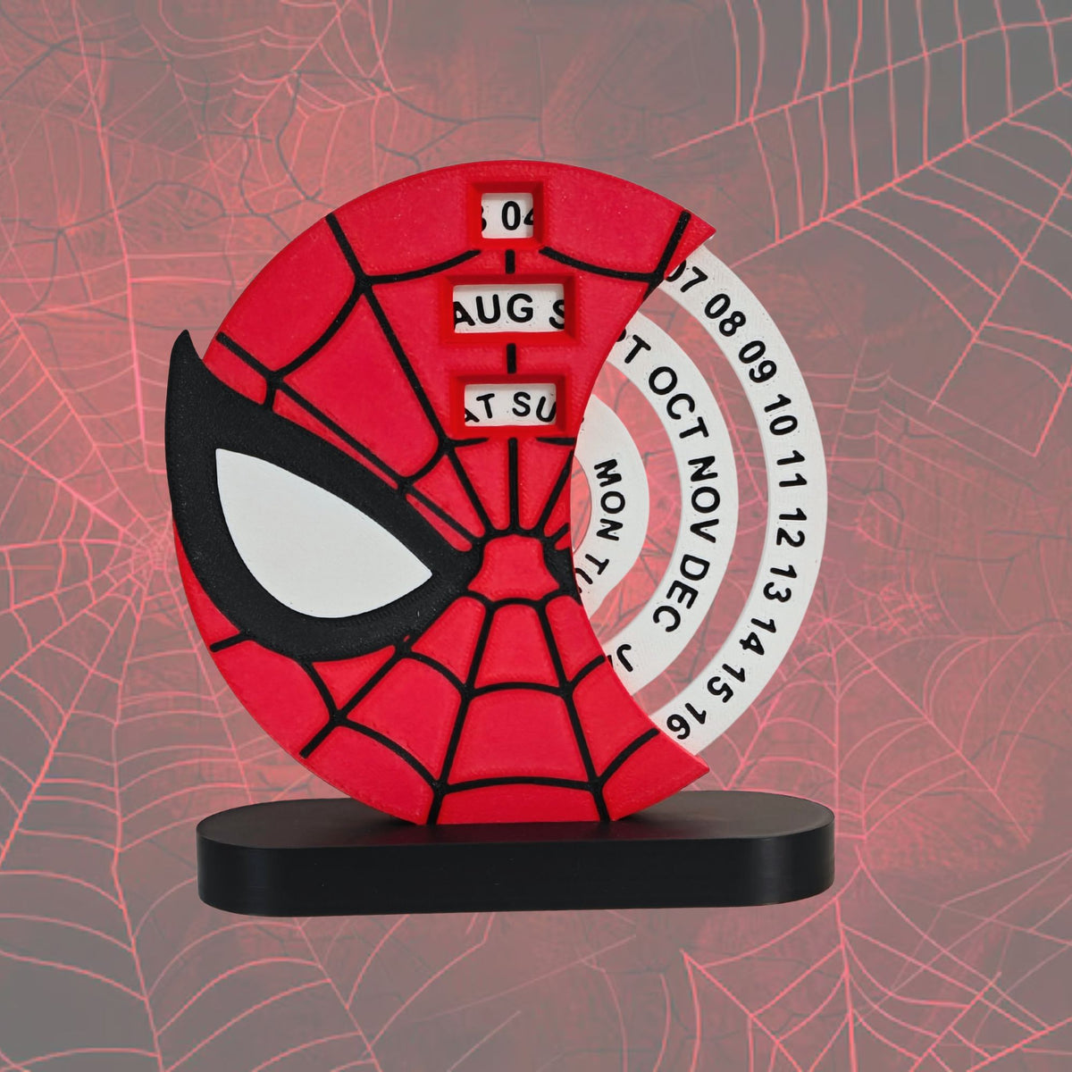 Spiderman Perpetual Tabletop Calendar (16 x 14 x 5 cm)