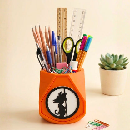 Goku Silhouette Stationery Stand (9 x 8 x 8 cm) | Dragon Ball Z