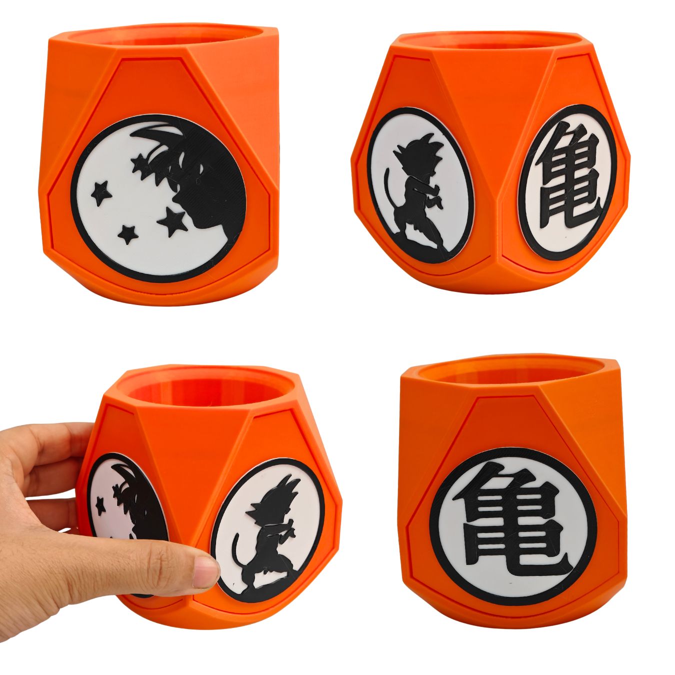 Goku Silhouette Stationery Stand (9 x 8 x 8 cm) | Dragon Ball Z