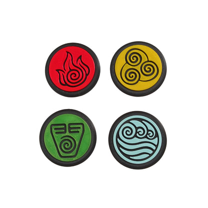 Avatar - The Last Airbender | Four Elements Fridge Magnet Set (4 cm)