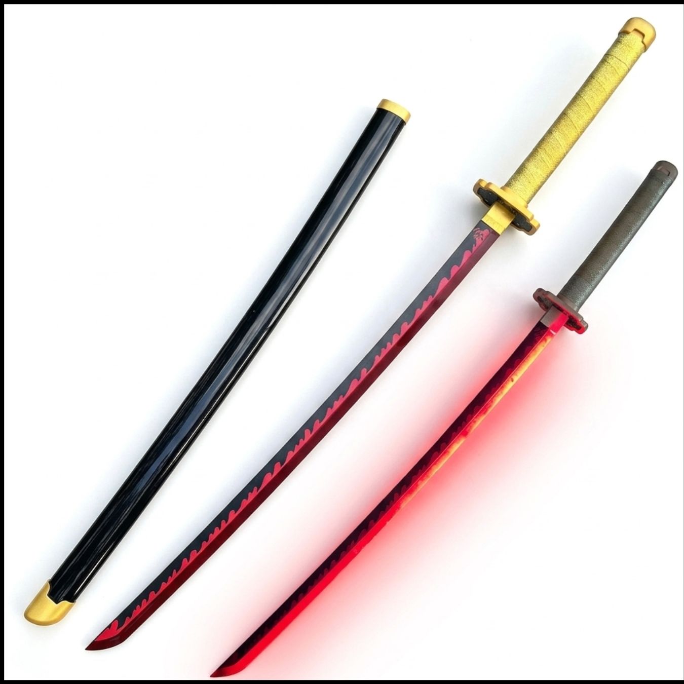 Demon Slayer Katana Collection - Wooden and LED (no sharp edge) (select variant) 104 cm